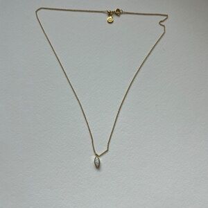 Gorjana Marquis Opal Necklace